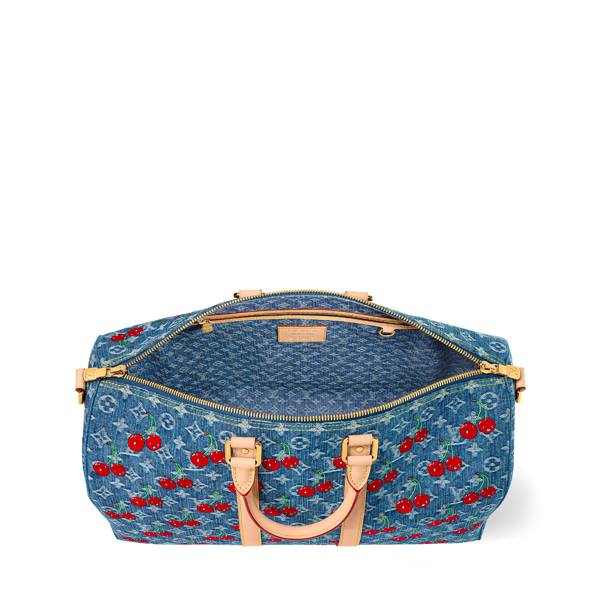 LV x TM Keepall Bandoulière 45 Monogram Denim - Travel | Louis